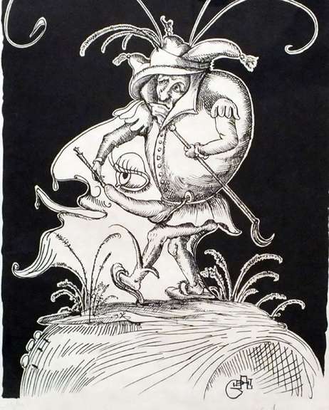 Very rare and collectable hand signed Salvador Dali