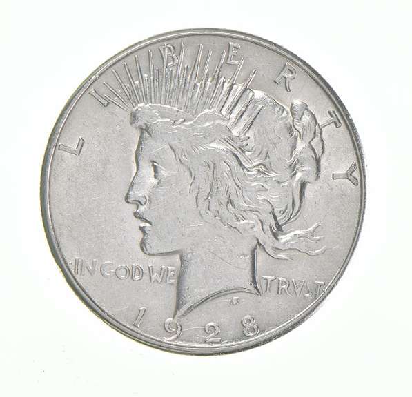 1928-S Peace Silver Dollar