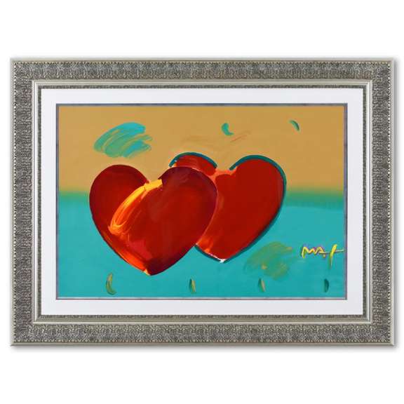 Two Hearts As One by Peter Max
