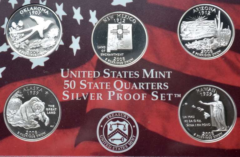 2008 Silver US Proof Set