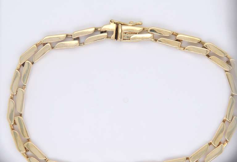 Fancy Yellow Gold Bracelet