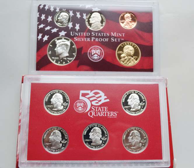 2001 Silver US Proof.Set