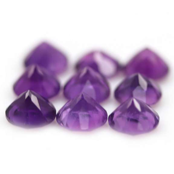 Gorgeous 10.80ct round cut Brazilian Amethyst set