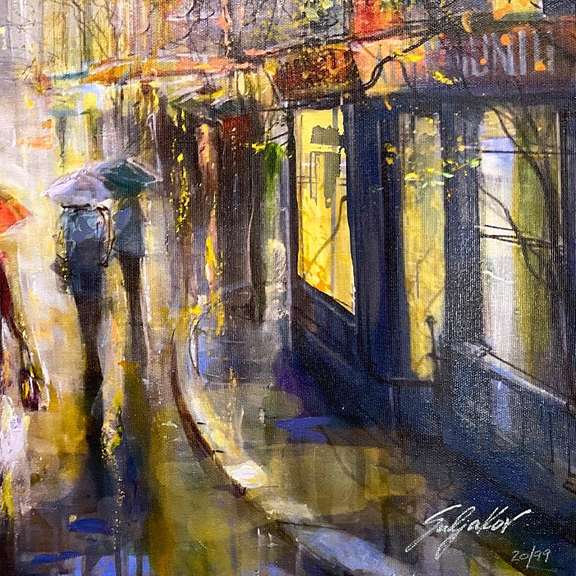 Rainy Day Shopping Limited Edition by Suljakov, Vadik