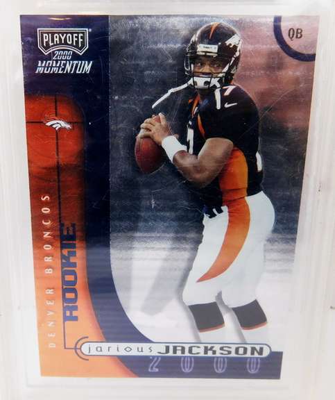 Jarious Jackson 2000 Rookie Football Card