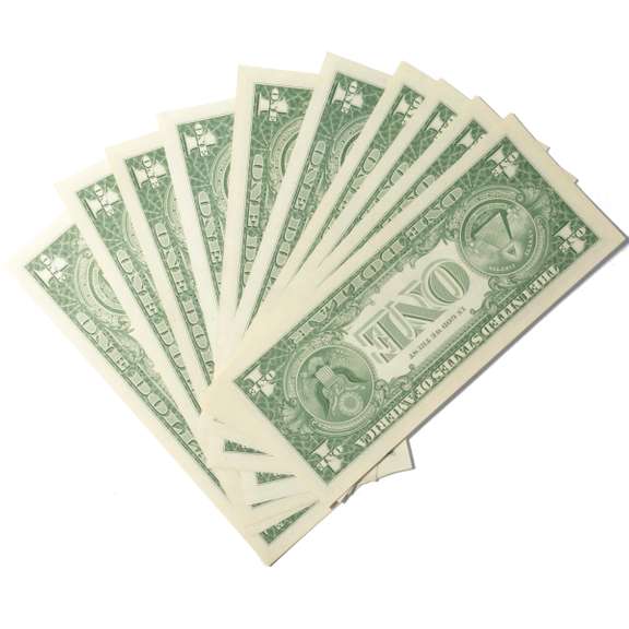 10 CH CU 1957 A $1 Silver Certificates