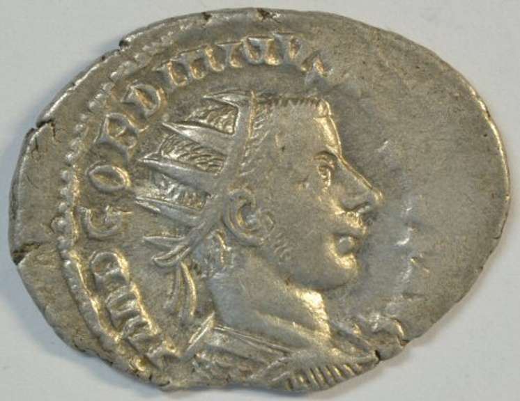 Attractive Gordian III Roman Silver Antoninianus, 238-244 AD