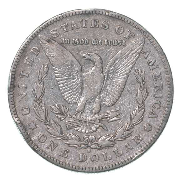 1879-S Morgan Silver Dollar Reverse Rev 78 1878
