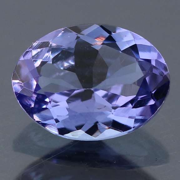 Vivid 1.23ct violet blue Tanzanite