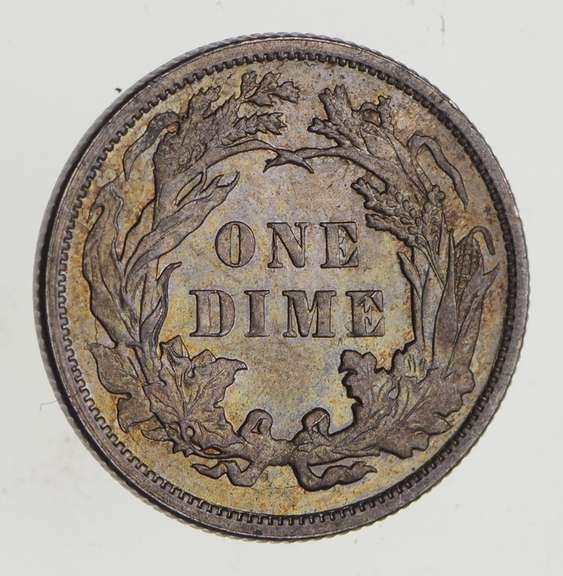 1891 Seated Liberty Silver Dime - Uncirculated