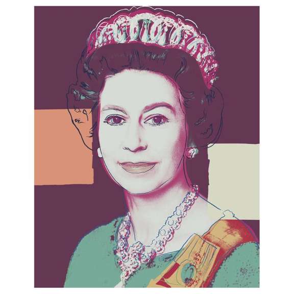 Queen Elizabeth II by Warhol, Andy