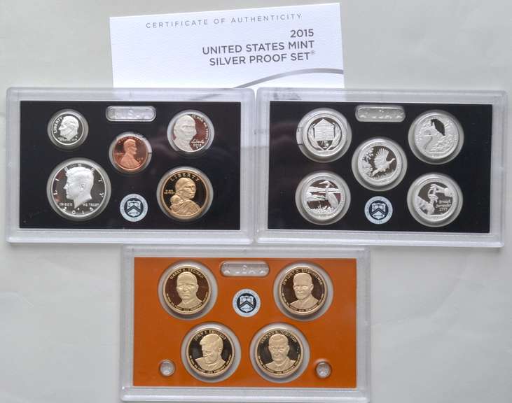 2015 US Silver Proof Set.