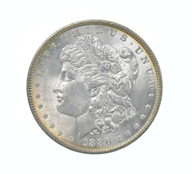 1886 Morgan Silver Dollar - Great Tone