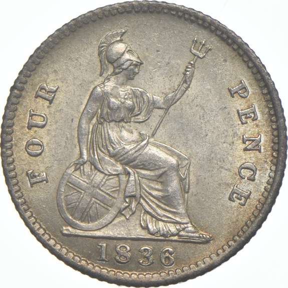 1836 Great Britain Groat