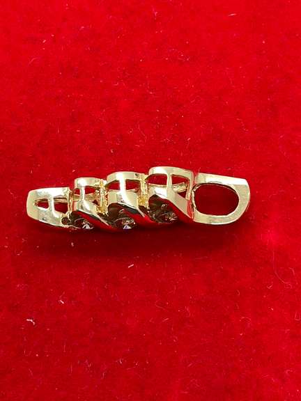 BRAND NEW 14K GOLD AND DIAMOND PENDANT