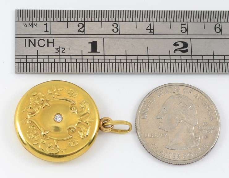 Stunning Antique Locket with Diamond