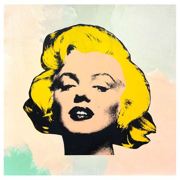 Marilyn Original by Steve Kaufman (1960-2010)