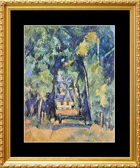 Paul Cezanne, Road at Chantilly