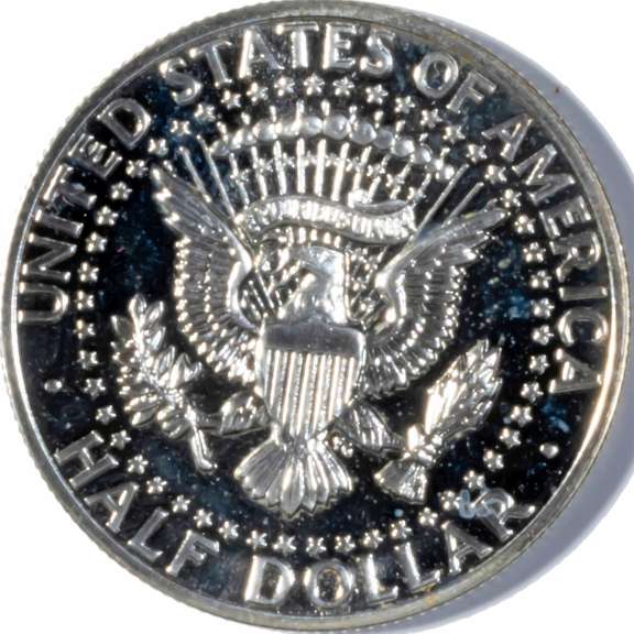 Sharp 1964 Accented Hair Kennedy Half Dollar