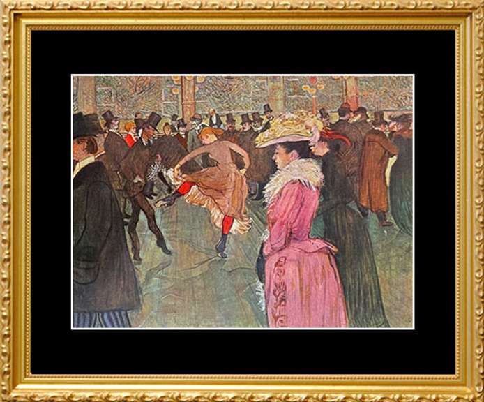 Toulouse Lautrec, Au Moulin Rouge