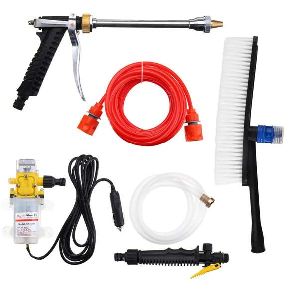 12V Portable 100W 160PSI High Pressure Electric Washer
