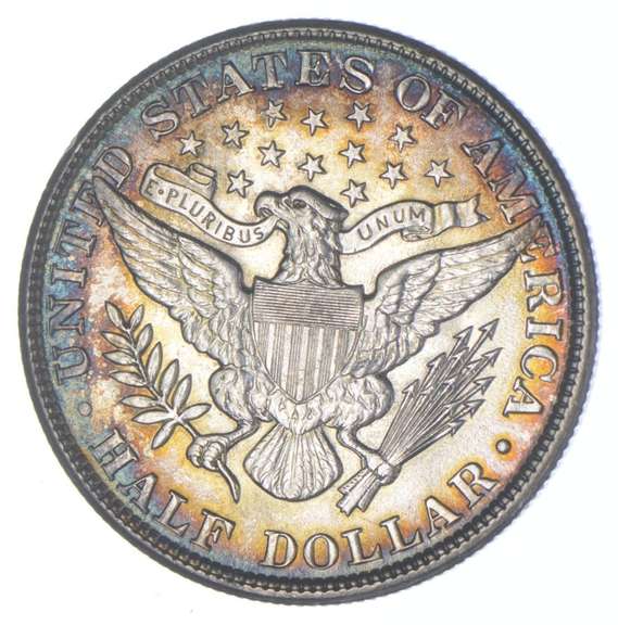 1901 Barber Half Dollar