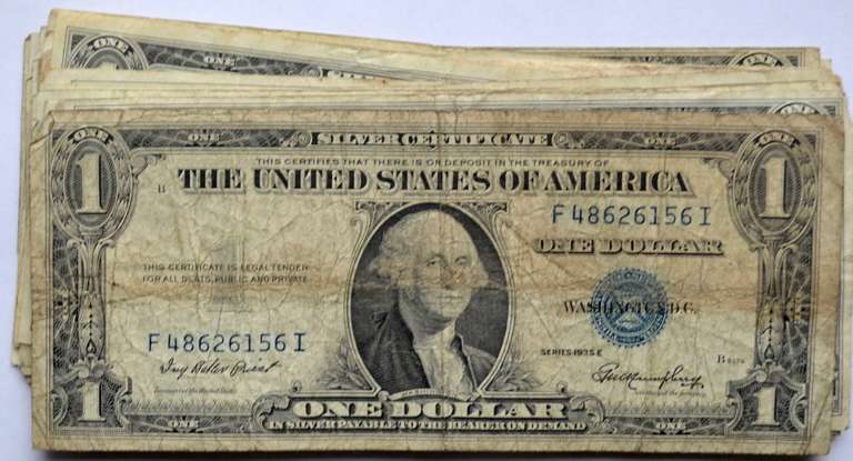 30 $1 Silver Certificates 1935 &1957 Series