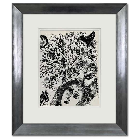 Le Couple Devant L'arbre by Chagall (1887-1985)