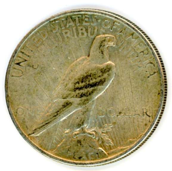 1924 Peace Silver Dollar