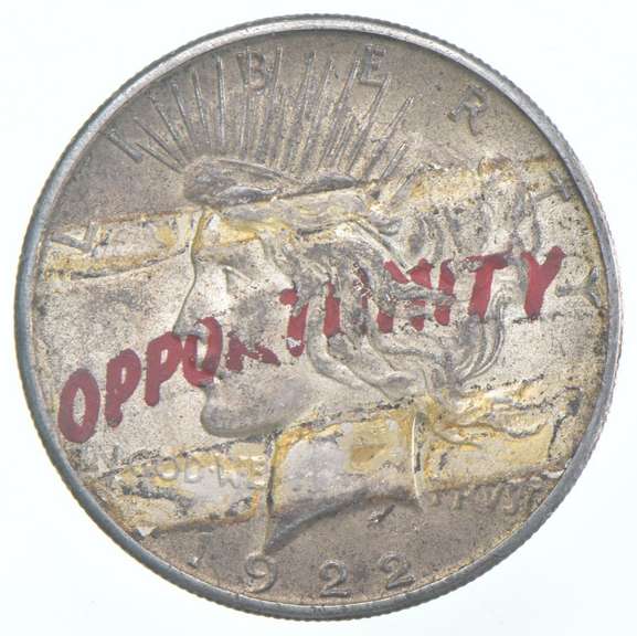 1922-S Peace Silver Dollar - "Opportunity"