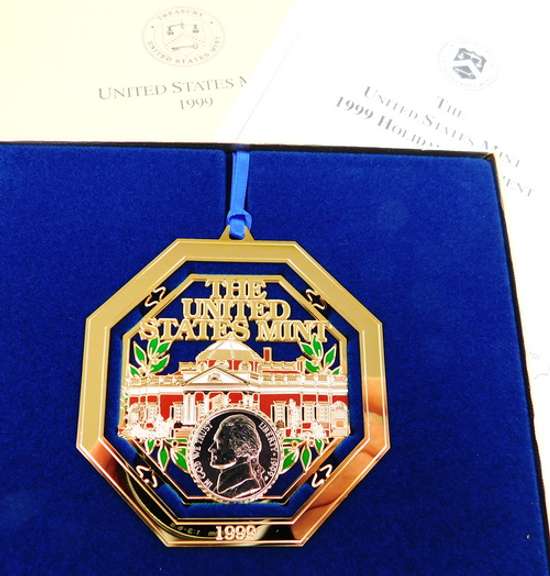 1999 U.S. Mint Holiday Ornament