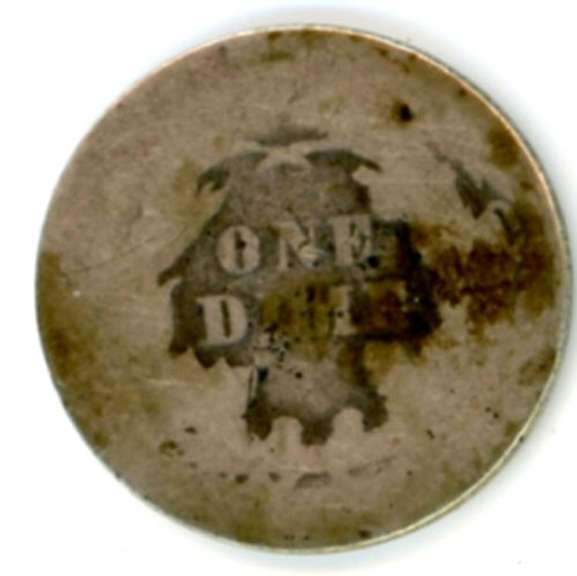 1876 Liberty Seated Dime