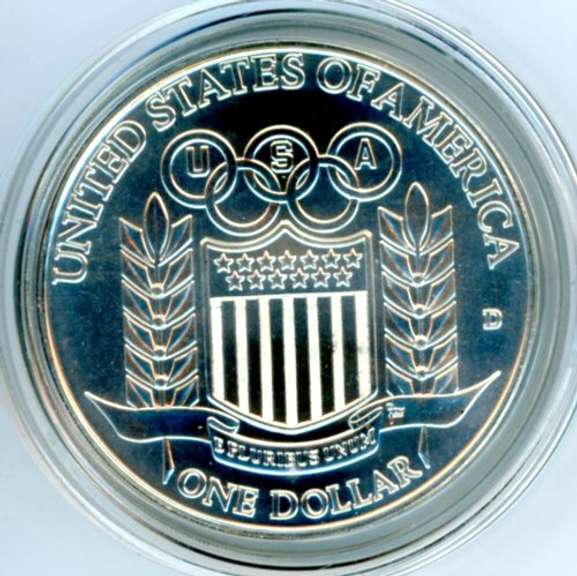 1992-D Olympic Baseball Commemorative Silver Dollar