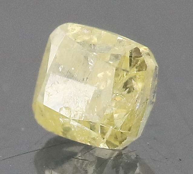 Beautiful .23ct cushion cut yellow Diamond