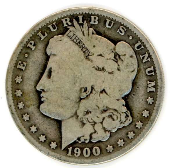 1900-O Morgan Silver Dollar