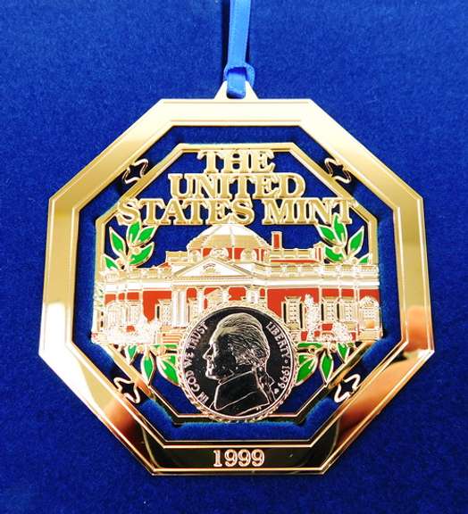 1999 U.S. Mint Holiday Ornament