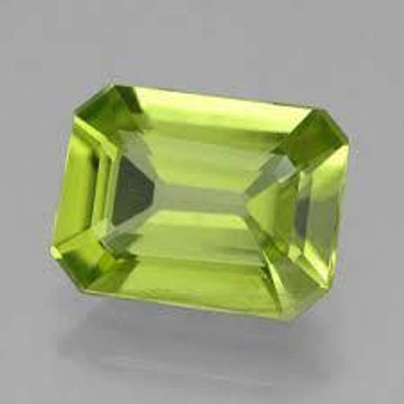 3X5MM OCTAGON PERIDOT