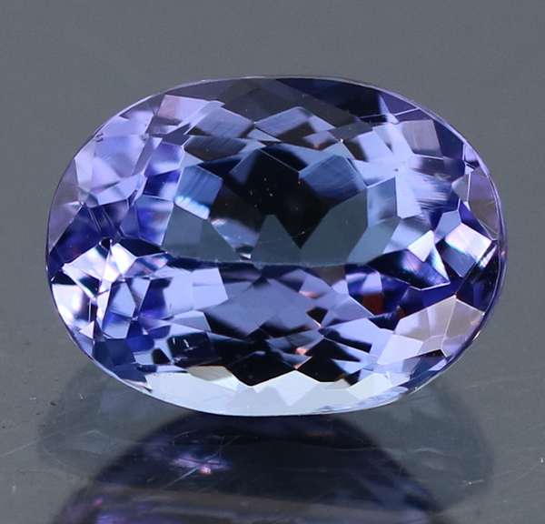 Vivid 1.34ct violet blue Tanzanite