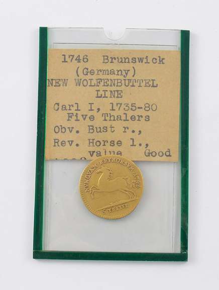 1746 Brunswick 5 Thalers - German State - New Wolfenbuttel Line