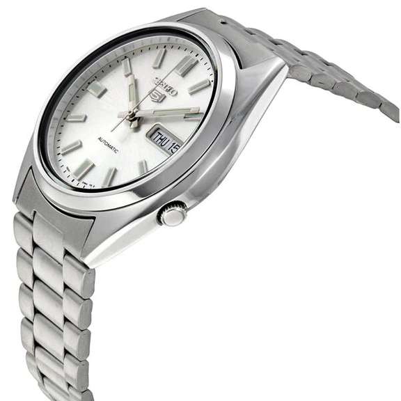 Seiko Silver Dial Automatic, New In Box.