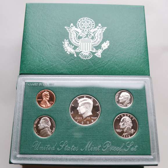 2 Each 1989 91 94 96 & 98 US Proof Sets