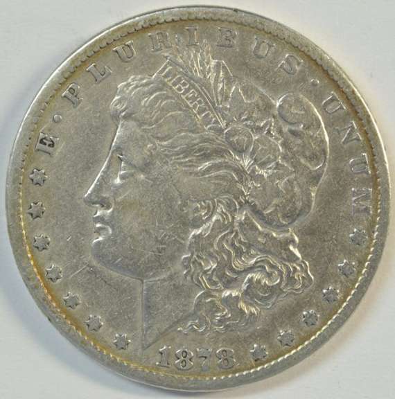 Upper end 1878-CC Morgan Silver Dollar. Nice