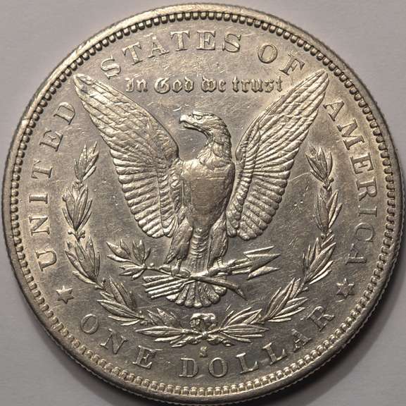 1884-S Morgan Silver Dollar Circulated