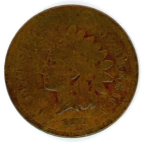 1873 Open “3” Indian Head Cent