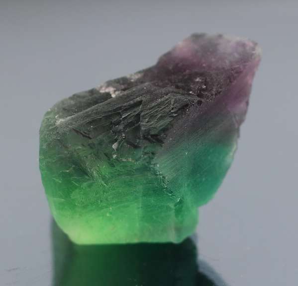 Glowing! 167.21ct Bi-color Fluorite matrix