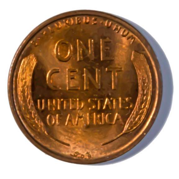 1909 VDB Red Brown Unc Lincoln Cent