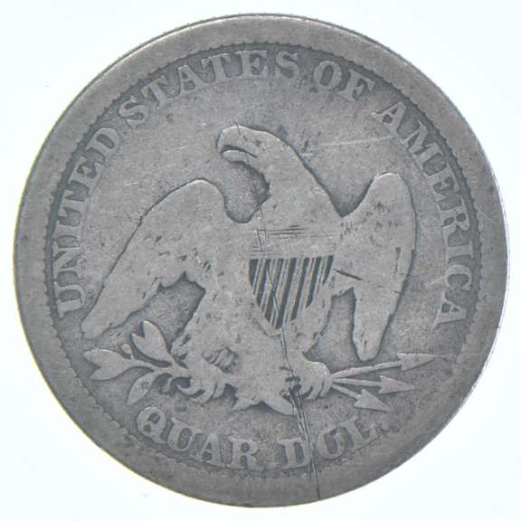 1864 Seated Liberty Quarter