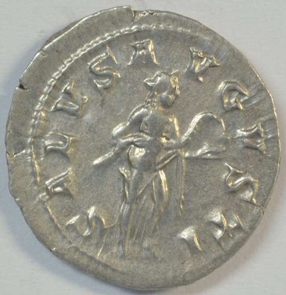 Near Mint Gordian III Roman silver Denarius 238-244 AD