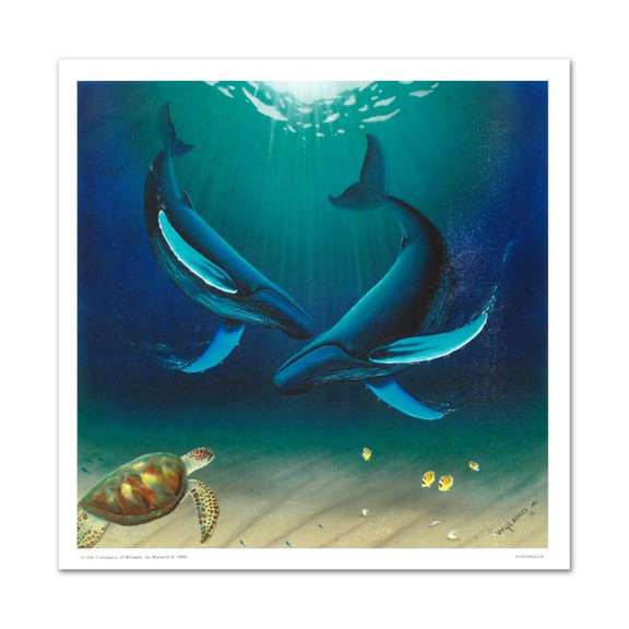 In the Company of Whales Limited Edition by Wyland
