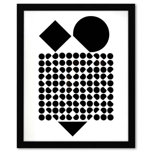 Corpusculaires (Diptych) Print by Vasarely (1908-1997)